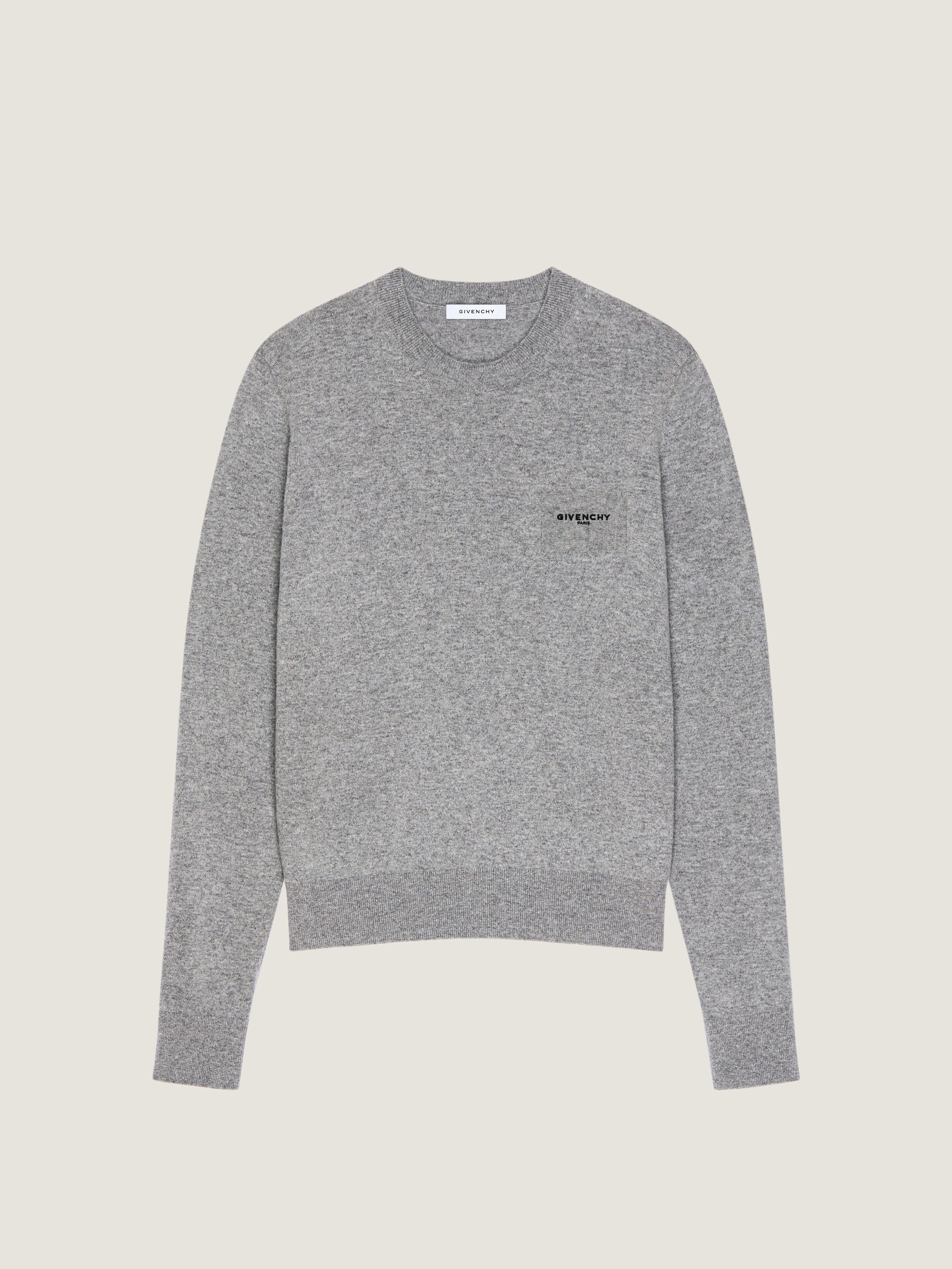 Sweater in wool and cashmere embroidered GIVENCHY Paris
